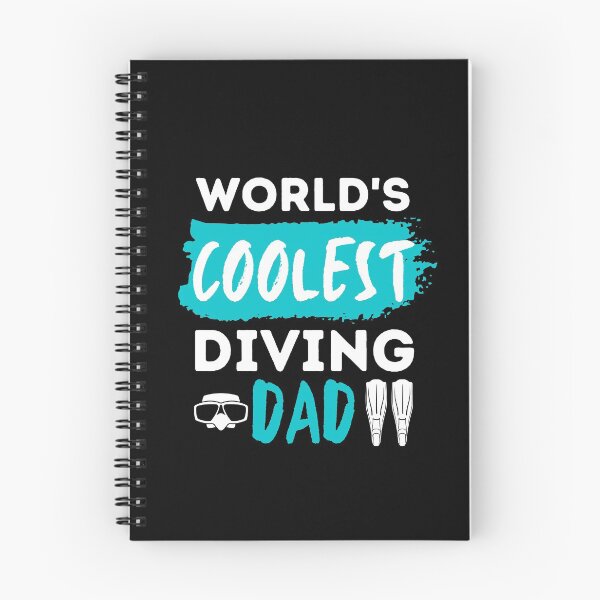Item preview, World's Coolest Diving Dad designed and sold by StudioAquaLumos.