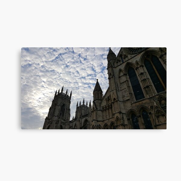 Sky over York Minster Canvas Print
