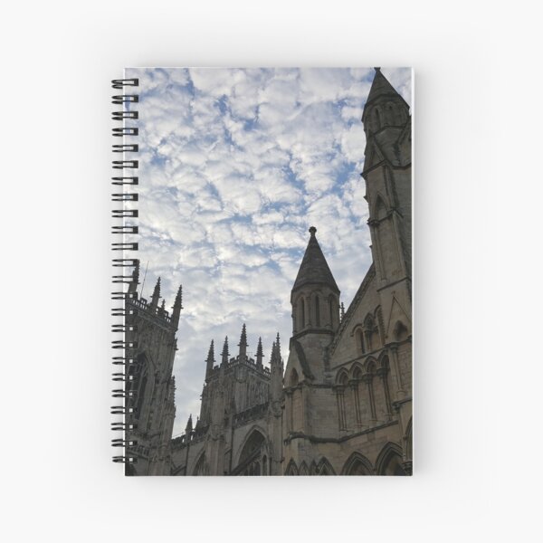 Sky over York Minster Spiral Notebook