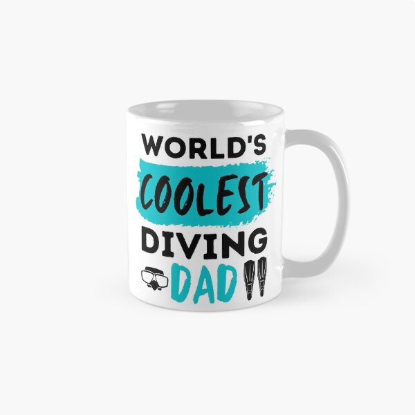 Item preview, World's Coolest Diving Dad designed and sold by StudioAquaLumos.