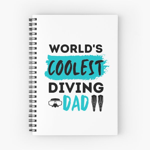 Item preview, World's Coolest Diving Dad designed and sold by StudioAquaLumos.