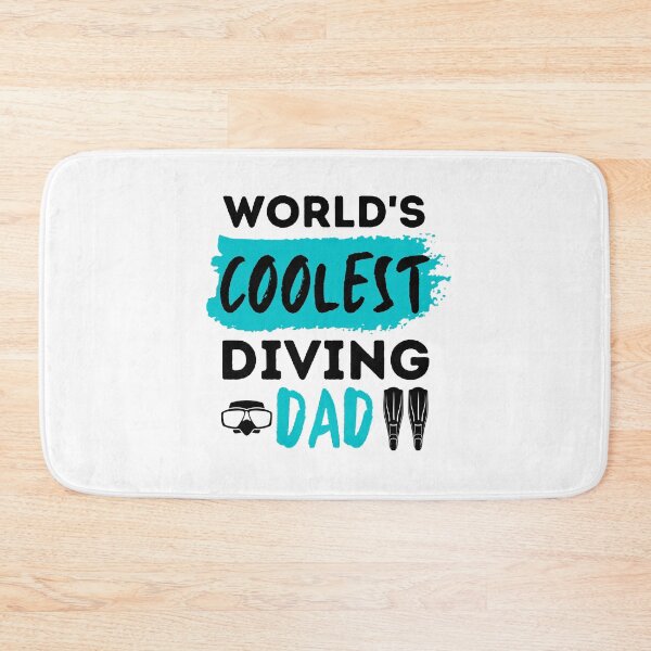 Item preview, World's Coolest Diving Dad designed and sold by StudioAquaLumos.