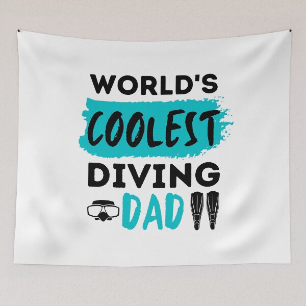 Item preview, World's Coolest Diving Dad designed and sold by StudioAquaLumos.