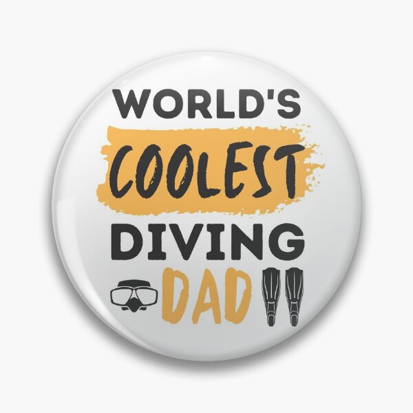 Item preview, World's Coolest Diving Dad designed and sold by StudioAquaLumos.