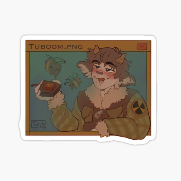Tuboom .Png Pegatina