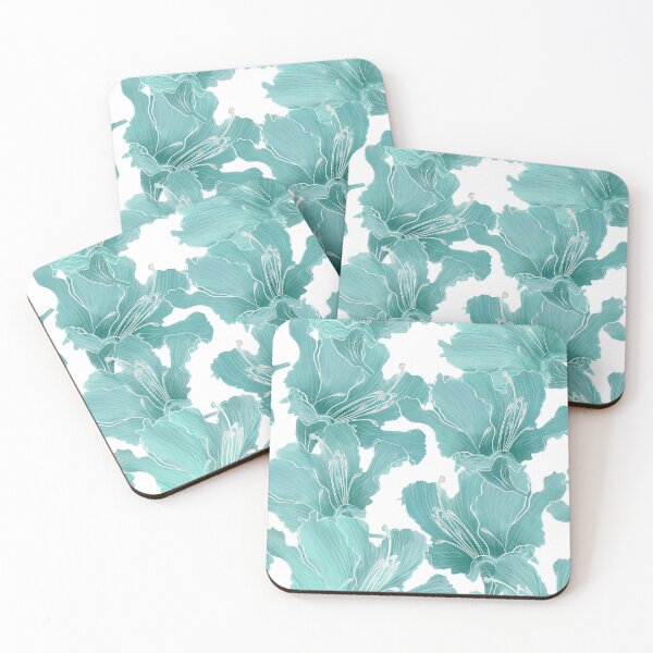 Item preview, Delicate seamless pattern with beautiful scenic rhododendron flowers, with beautiful curly petals. designed and sold by ANAKOTO.