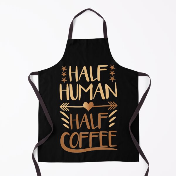 Item preview, Half Human Half Coffee (Gold) designed and sold by Bracketeer.