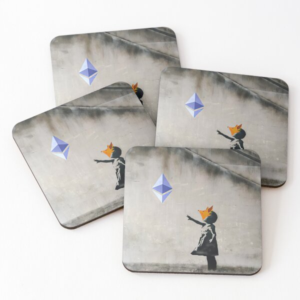 Item preview, Ethereum Banksy Girl designed and sold by marioleo000.