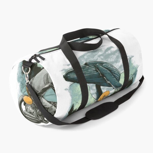 Item preview, Cafe racer rider and whale designed and sold by Facelessguy.