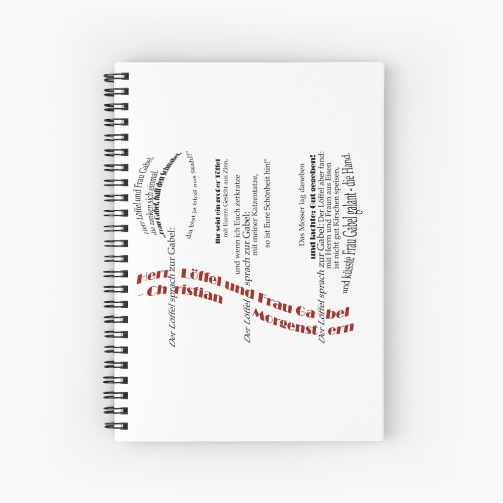 "Mr. Spoon and Mrs. Gabel Children's Poem by Christian x