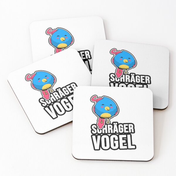 Artikelvorschau, Schräger Vogel in blau entworfen und verkauft von TopsellerShirts.