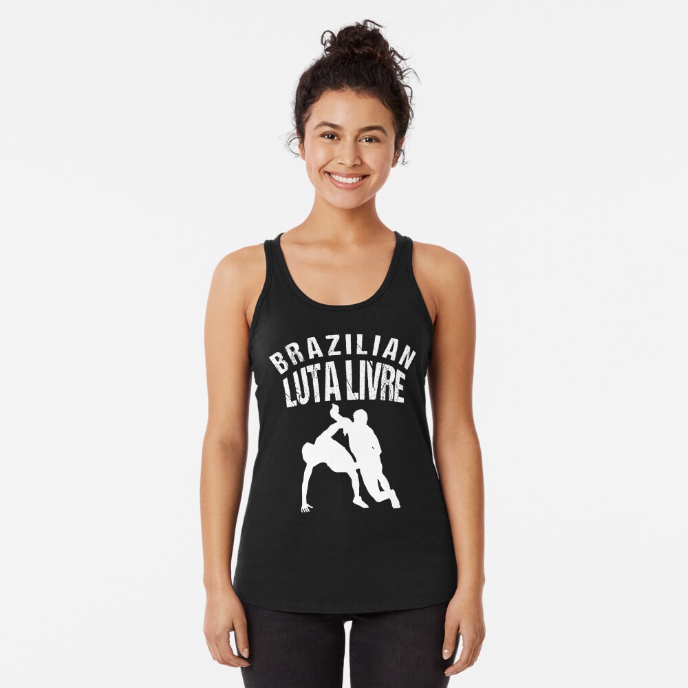 Cool Brazilian Martial Arts Luta Livre For Freestyle Fighter Tank Top