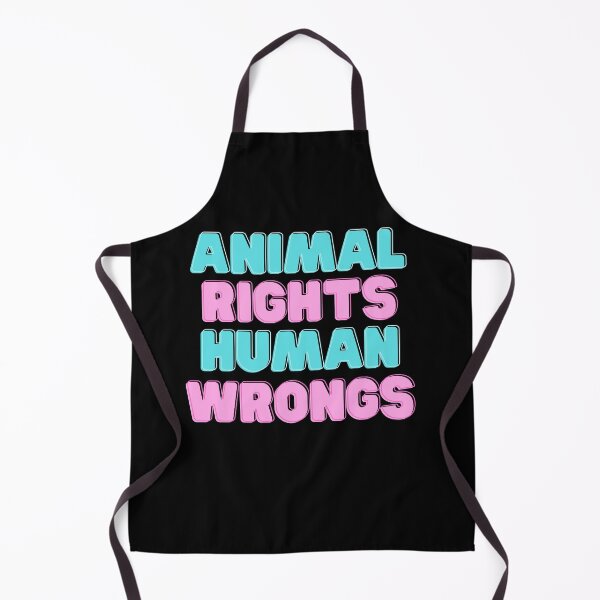 Item preview, Animal Rights Human Wrongs animal activist design designed and sold by Wenellen.