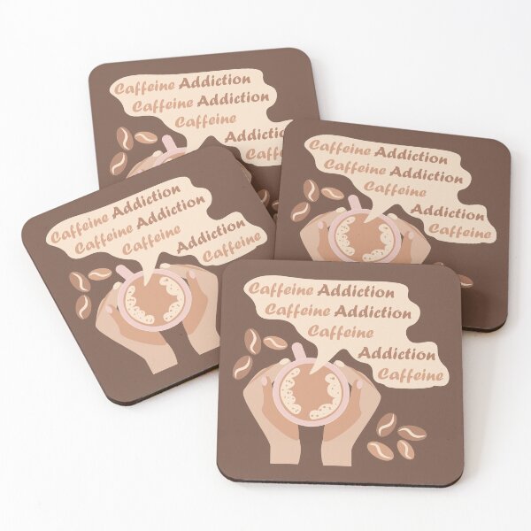 Item preview, Caffeine Addiction designed and sold by CutieBlue.
