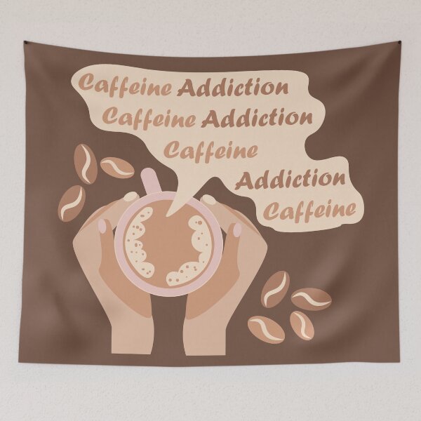 Item preview, Caffeine Addiction designed and sold by CutieBlue.
