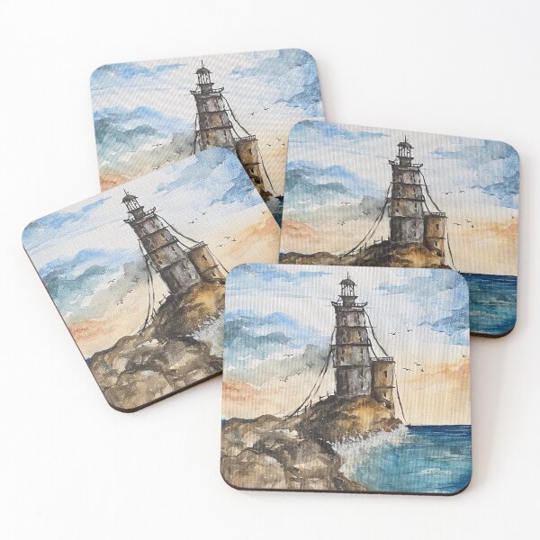 Item preview, “The Old Lighthouse” designed and sold by Elodie Frichot.
