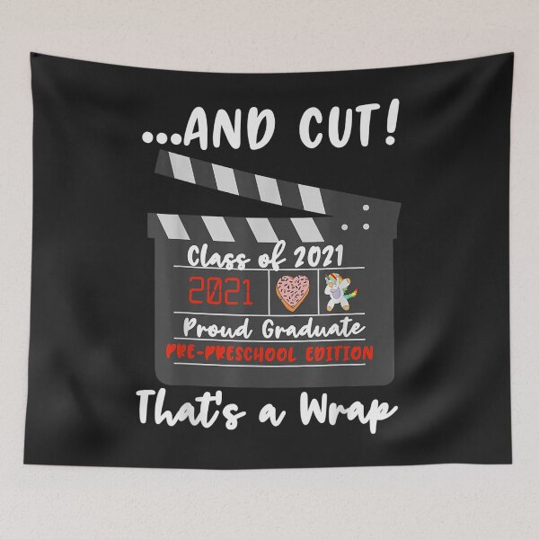 Item preview, Pre Preschool Graduate Class of 2021 Graduation Girls Quote TShirt126 designed and sold by blancatawa.