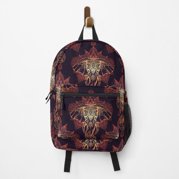 Item preview, Ethnic elephant head with mehendi decoration and mandala  designed and sold by Veleri.