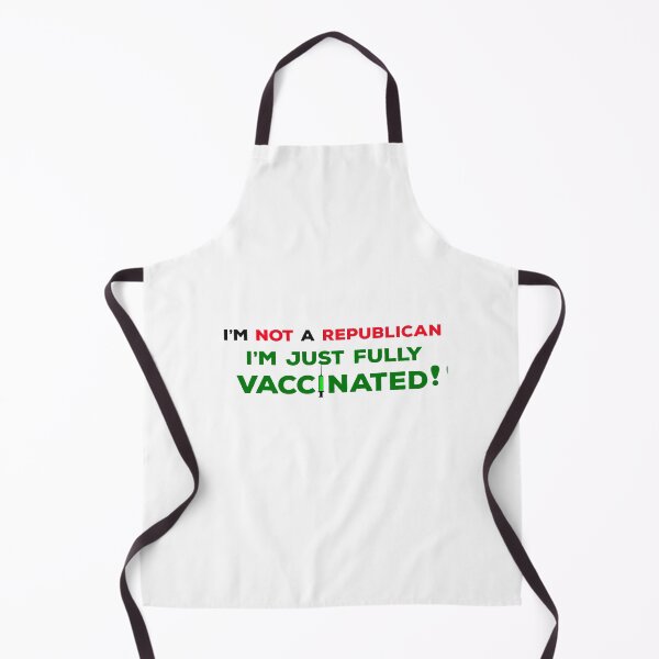 Item preview, not a republican just vaccinated funny T-Shirt Gift designed and sold by rofacocktail.