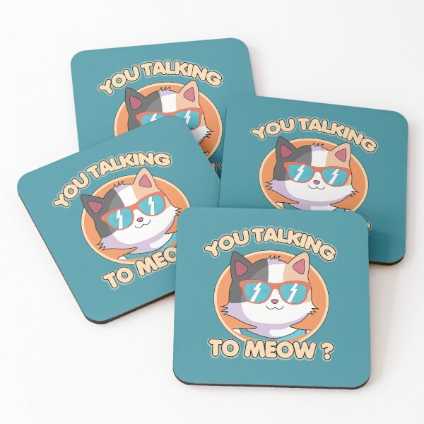 Item preview, Are You Talking To Meow , Cat Wearing Sunglasses designed and sold by SaliDesigner.