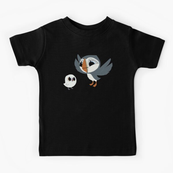 Puffin repeated pattern Kids T-Shirt