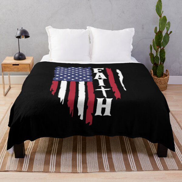 Item preview, AMERICAN FAITH SHIRT AMERICAN FLAG designed and sold by marymc curdy ⭐⭐⭐⭐⭐.