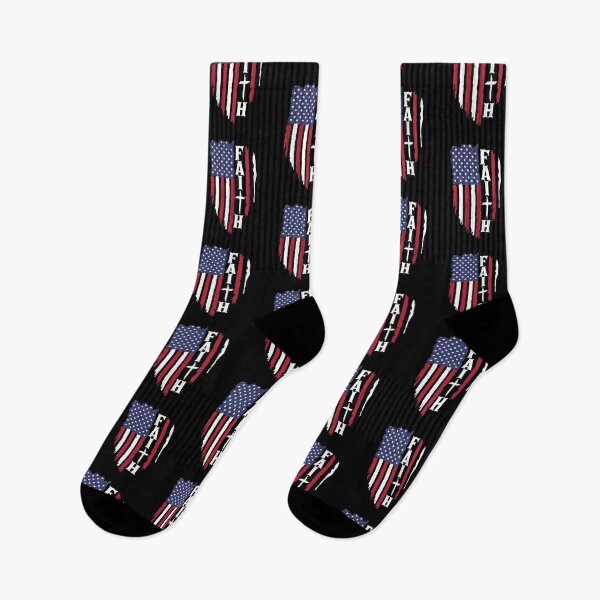 Item preview, AMERICAN FAITH SHIRT AMERICAN FLAG designed and sold by marymc curdy ⭐⭐⭐⭐⭐.