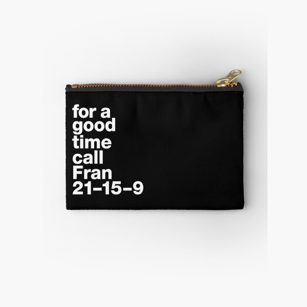 Item preview, "For a good time call Fran 21-15-9" motivating, humorous Crossfit statement designed and sold by TrueType.