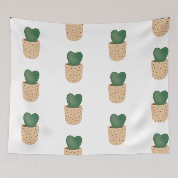 Item preview, Heart plant pot designed and sold by SmidgesStickies.