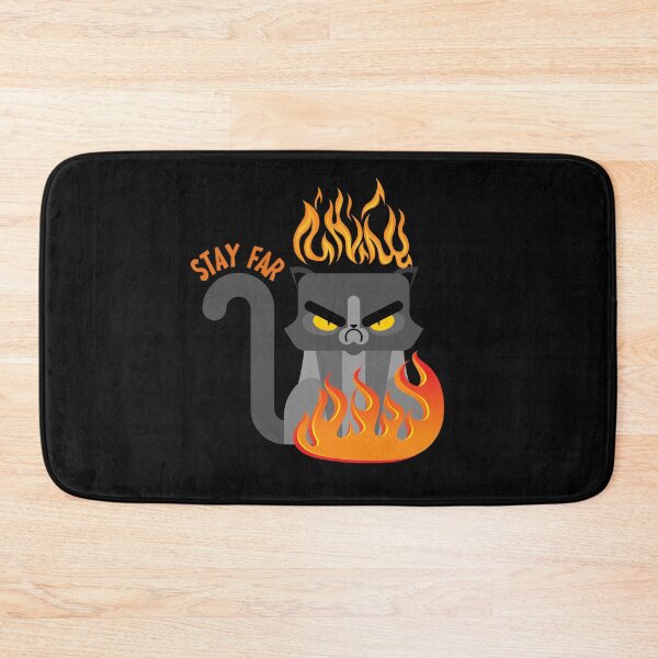 Item preview, Stay Far (Angry Cat) designed and sold by leBoosh-Designs.