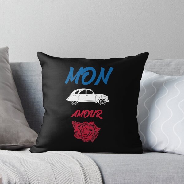 Item preview, Romantic Mon amour 2cv duck Döschwo saying designed and sold by 2CV-Oldtimers.