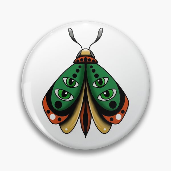 Item preview, Old School Moth designed and sold by Jackylegz.