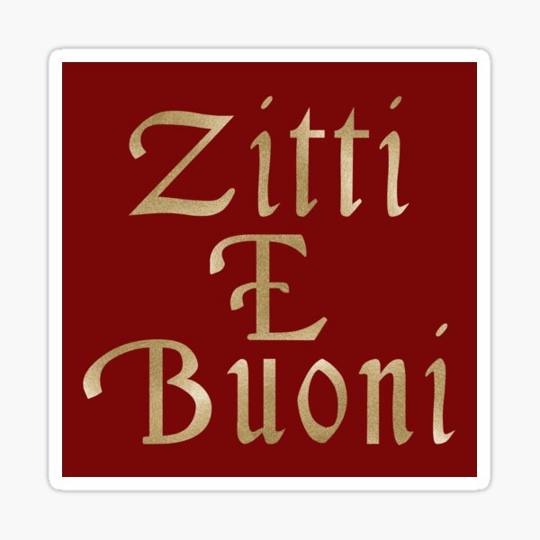 Eurovision 2021- Eurovision song contest - ESC fans - Sit and be pretty - Zitti E Buoni (GR) Sticker