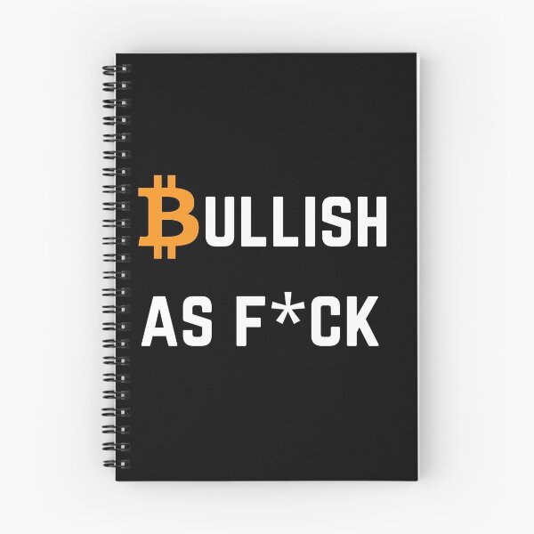 Item preview, Bullish As F*ck Bitcoin BTC Quote designed and sold by Unworldly.