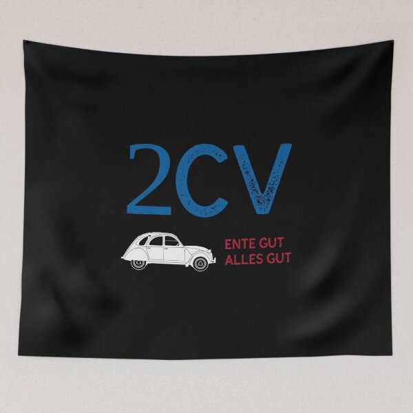 Item preview, Retro 2cv duck good Döschwo saying designed and sold by 2CV-Oldtimers.