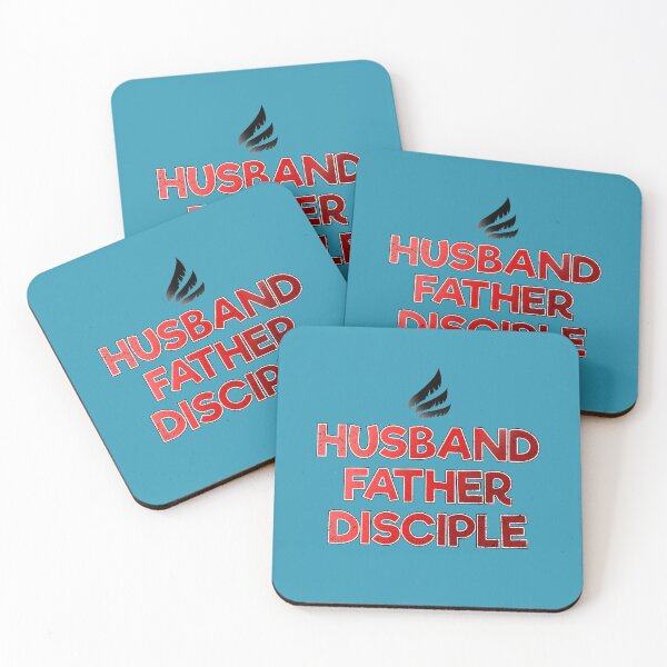 Item preview, Husband Father Disciple Dad designed and sold by garmentoffaith.