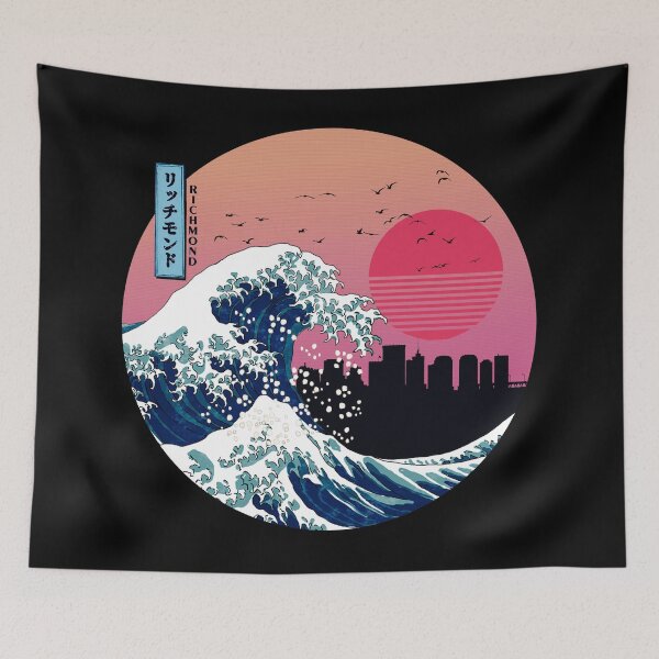 Item preview, Richmond Kanagawa Wave Retro designed and sold by DFerraz.