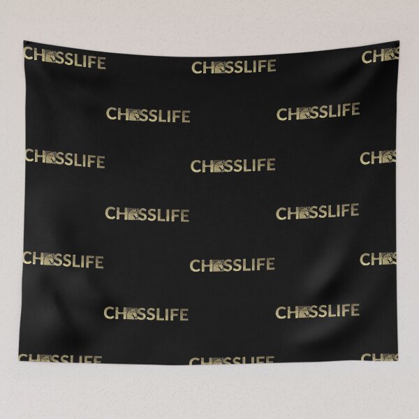 Item preview, Chesslife Lettering Vintage Chess designed and sold by GR-ART.