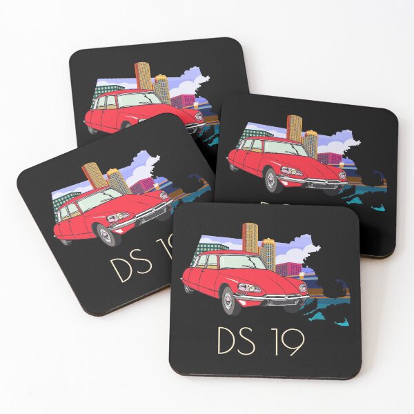 Item preview, DS 19 - Der Haifisch Retro Auto Gift Oldtimer designed and sold by 2CV-Oldtimers.