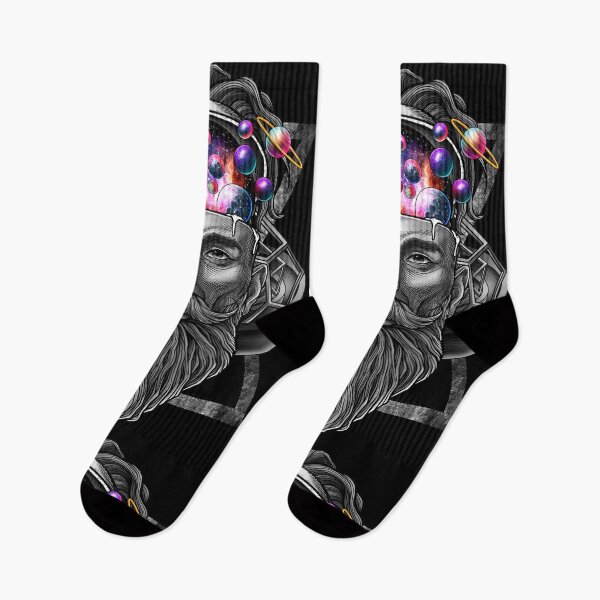 Item preview, Long beard hipster trippy solar system (Winya No. 185) designed and sold by Winya.