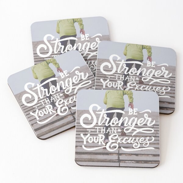 Item preview, Be Stronger than Your Excuses designed and sold by Gavinstar.