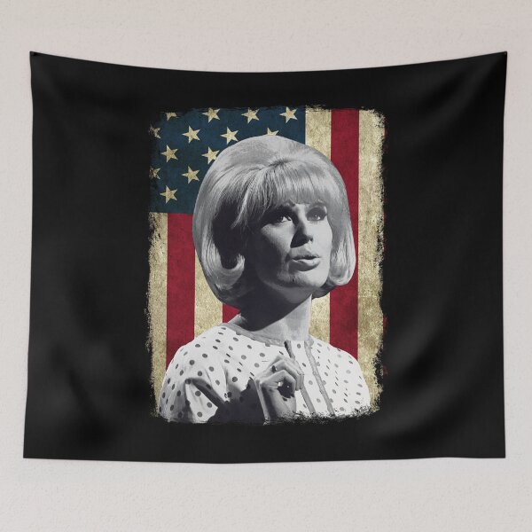 Item preview, Vintage American Flag Dusty Springfield Legend designed and sold by griffithspoppy.