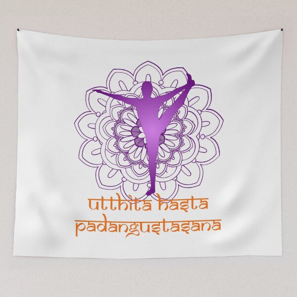 Item preview, Utthita Hasta Padangusthasana Yoga Pose designed and sold by geoji.