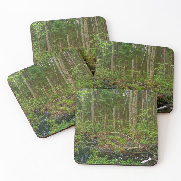 Item preview, Stream of flowing water in spring forest designed and sold by yarvin13.