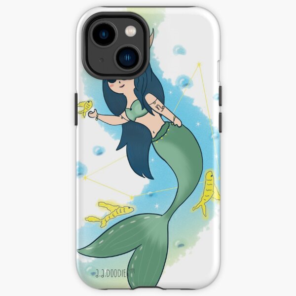 Capricorn Mermaid iPhone Tough Case