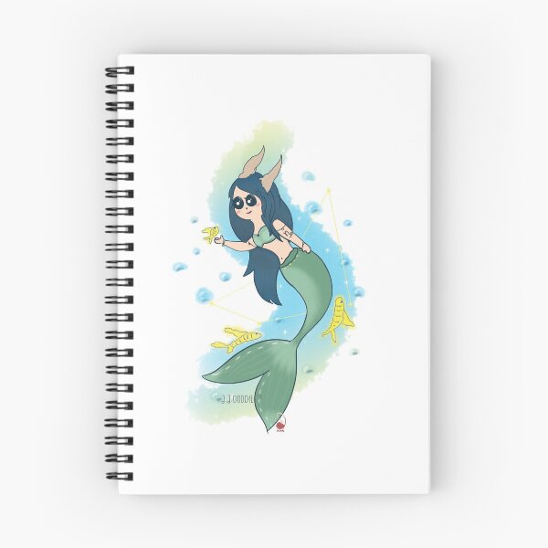 Item preview, Capricorn Mermaid designed and sold by Ashwini Abhang.