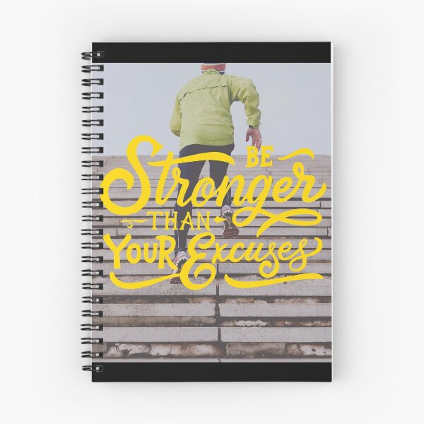 Item preview, Be Stronger than Your Excuses designed and sold by Gavinstar.