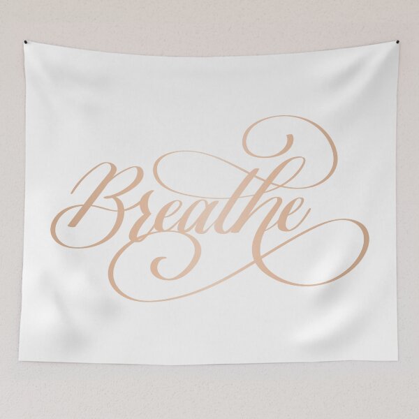 Item preview, Breathe in Rose Gold designed and sold by Kelly Leung.