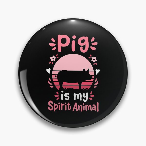 Artikelvorschau, Schweinegeist Tier Retro entworfen und verkauft von CreativeGiftShp.