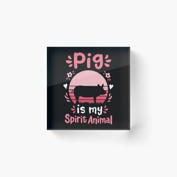 Artikelvorschau, Schweinegeist Tier Retro entworfen und verkauft von CreativeGiftShp.